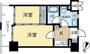 ルネッサンス21薬院サウス ルネッサンス２１薬院サウス　２０３ (2).jpg